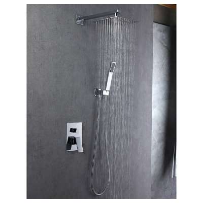 high quality bath shower mixer hidden brass shower faucet set