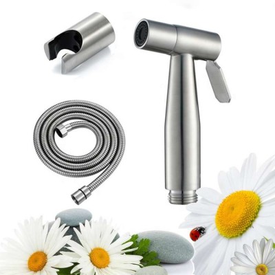 Yile stainless steel handheld toilet bidet sprayer set shattaf with hose