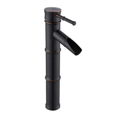 yile high quality bamboo shape antique ORB black faucet